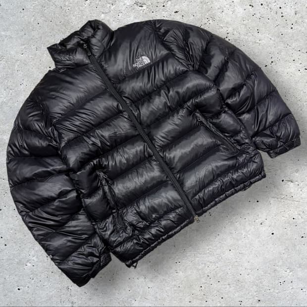 [110] 노스페이스 700 구스 다운 블랙 패딩 점퍼 B769