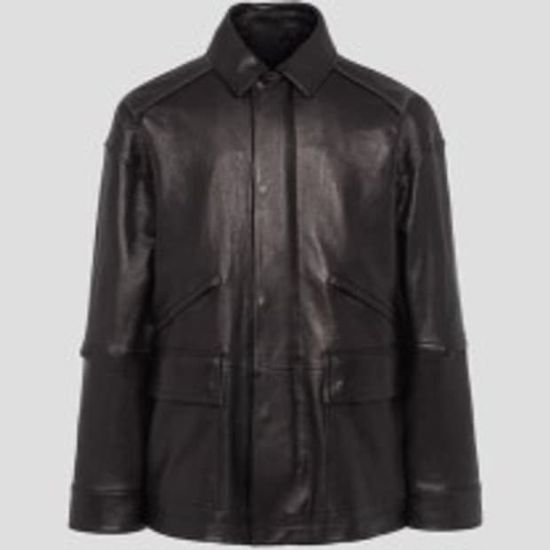 준지 289레더자켓 46사이즈