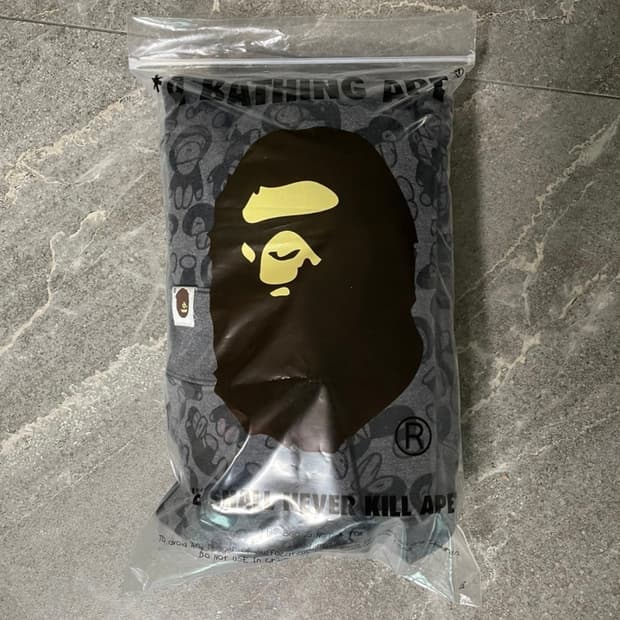 베이프 베이비 마일로 후드집업 M