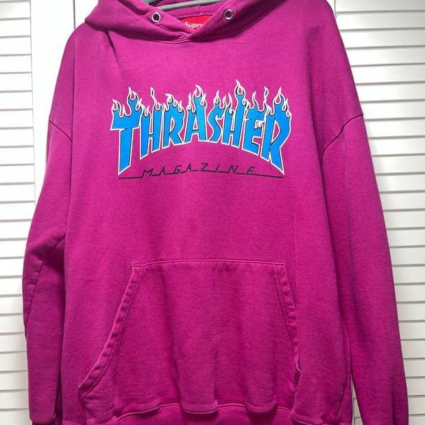 슈프림 x 트레셔 후드 스웨트셔츠