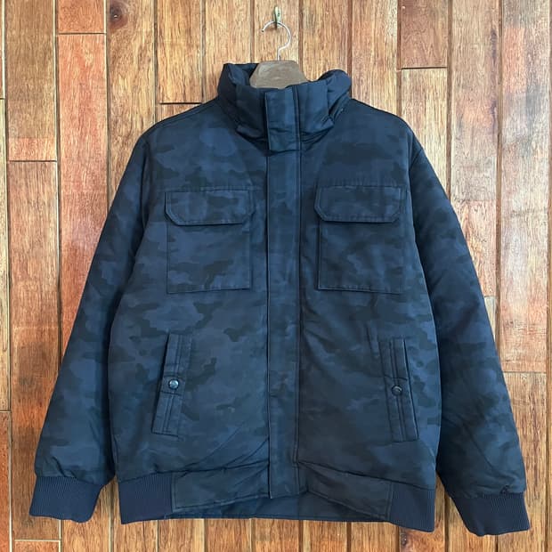 adidas 카모 다운점퍼