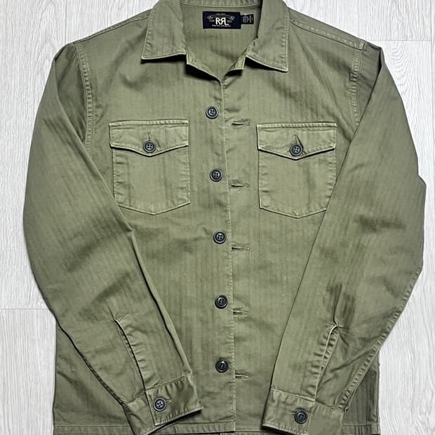 [S] RRL 더블알엘 HBT 헤링본 오버 셔츠