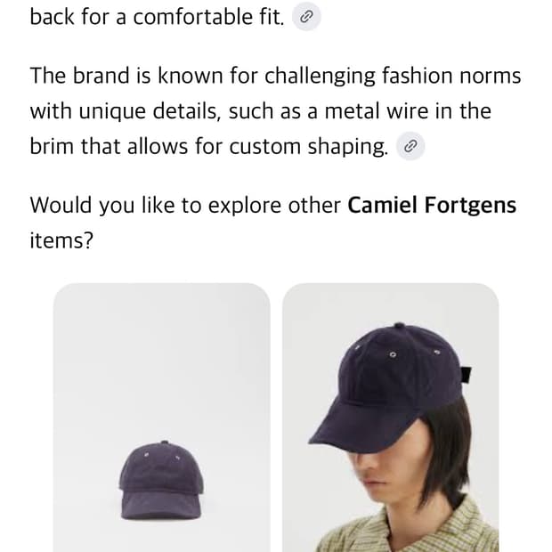 Camiel Fortgens navy cap