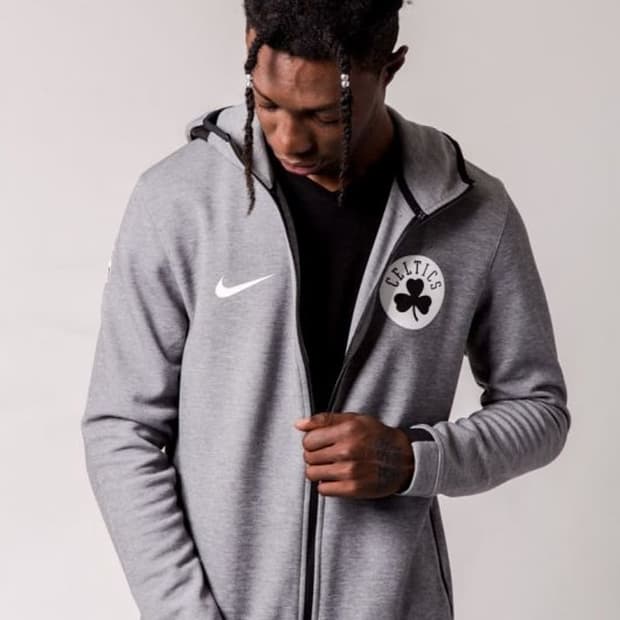 XL) 나이키 NBA 신형 드라이핏 보스턴 셀틱스 후드집업 자켓 105