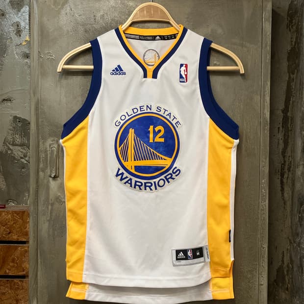 아디다스 골든 스테이트워리어스 농구 유니폼 화이트 M
