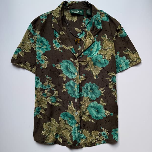 Floral Punching Hawaiian Shirt 0305