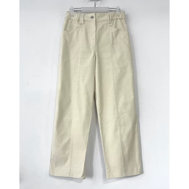 시스템 코듀로이 밴딩 팬츠