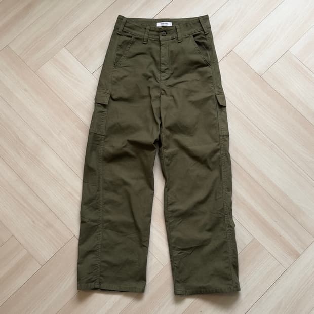 [SOMETHING] Olive Cargo Trousers