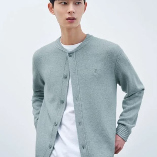 BEANPOLE 빈폴 2024 캐시미어  블렌드 라운드 가디건 L사이즈