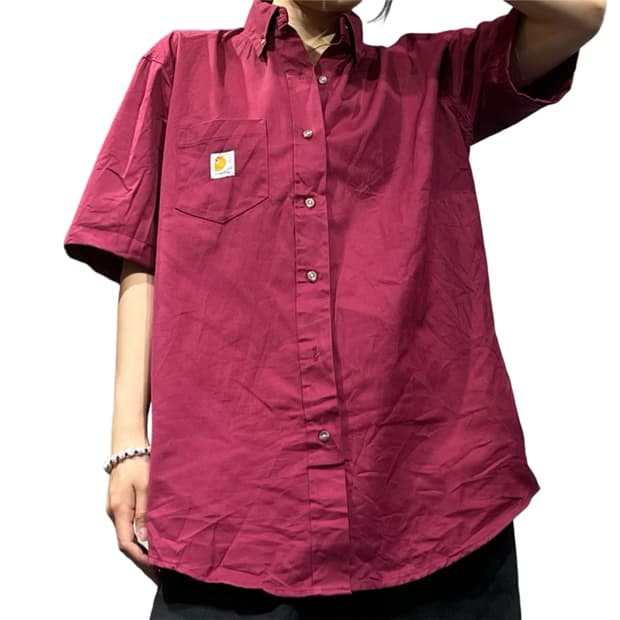 Carhartt plum shirts