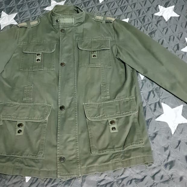 언더우드 빈티지 밀리터리 야상자켓 카키 (M)