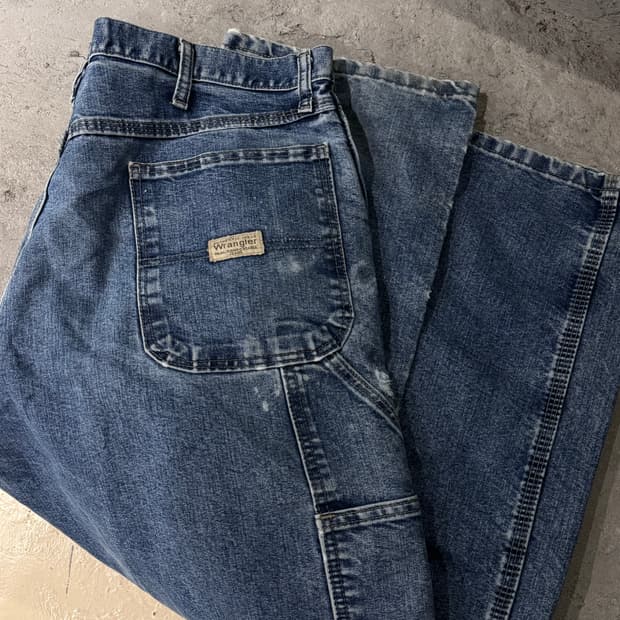 랭글러 워시드 카펜터 데님팬츠 