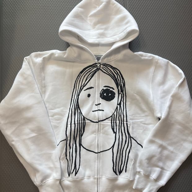 (M) CHE "Rest In Bass" 마돈나 후드집업