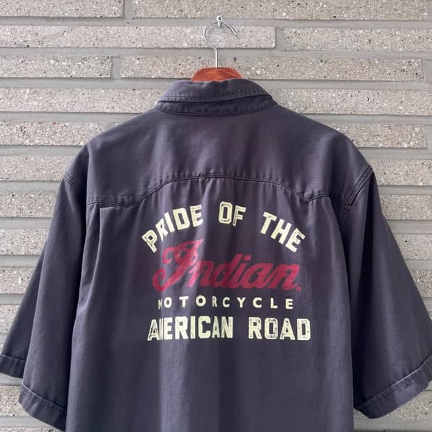 [L]Indian Motorcycle 인디안 모터사이클 스펠아웃 워크셔츠