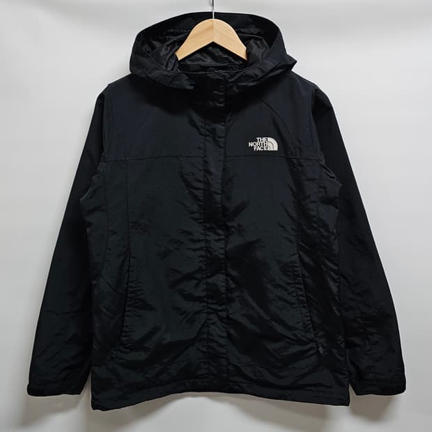노스페이스 블랙 바람막이 후드 자켓 90