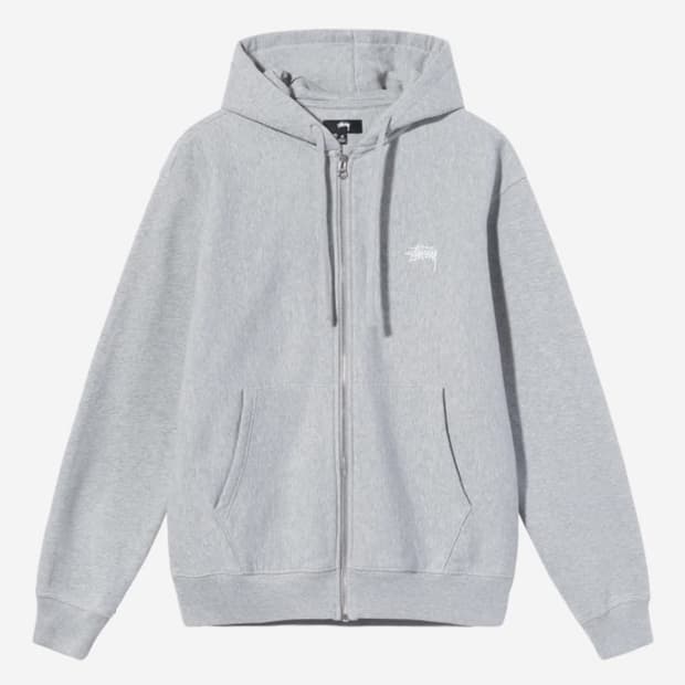 스투시 오버다이드 후드집업 L