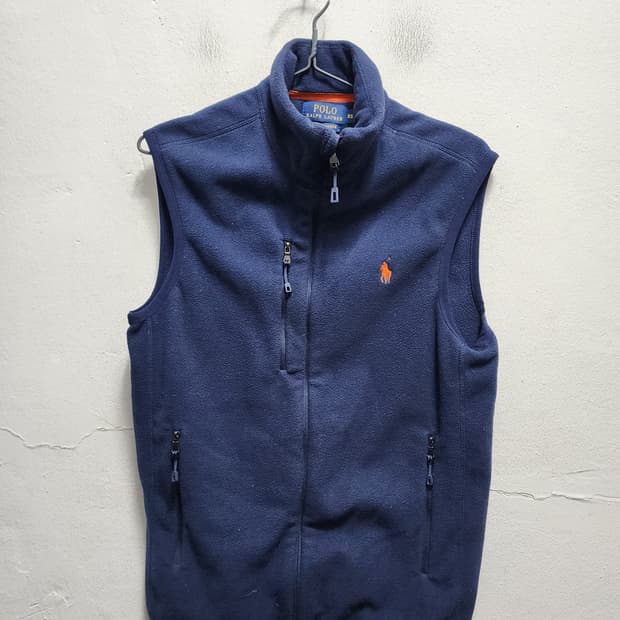 폴로 랄프로렌 퍼포먼스 네이비 플리스 조끼