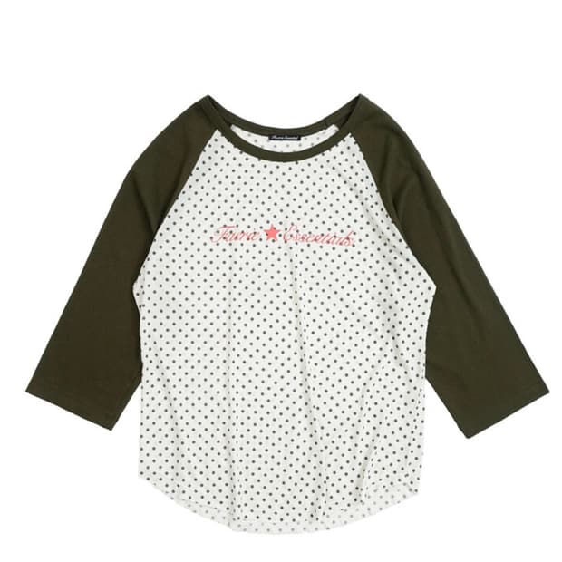 F.E.E.S Dot reglan sleeve top