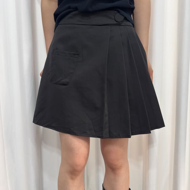 mini pleats skirt