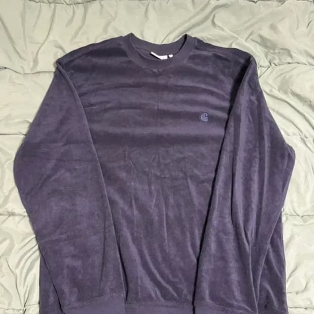 칼하트 벨벳 맨투맨 XL