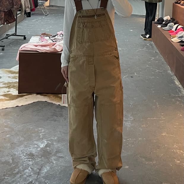 리버티 캔버스 워크 오버롤 H1903