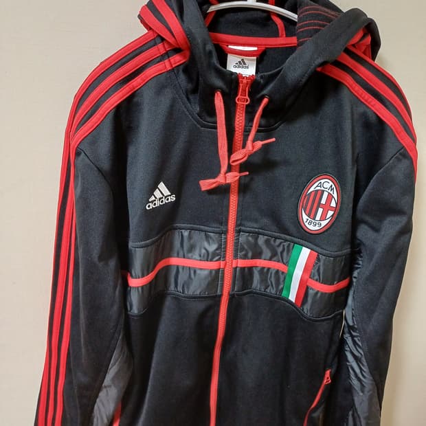 아디다스 12-13 AC밀란 앤섬 트랙탑 져지 