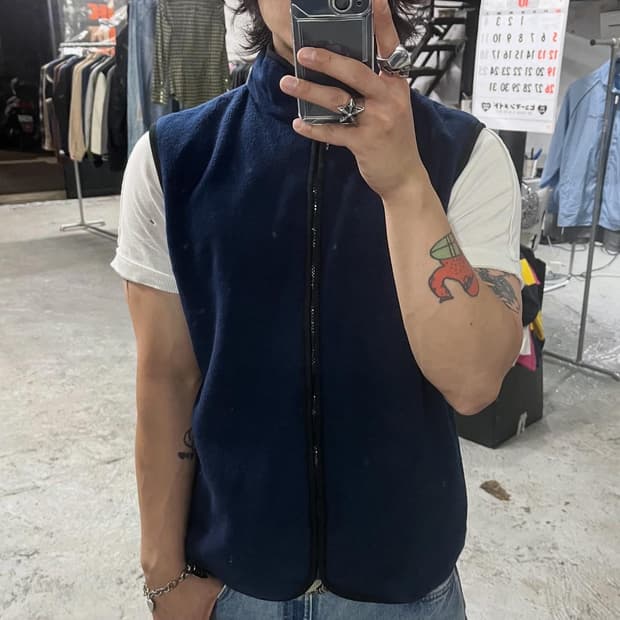 Body Max fleece vest zip up
