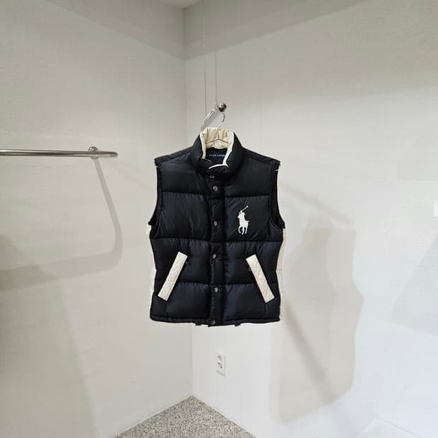 랄프로렌 빅포니 덕다운 패딩조끼