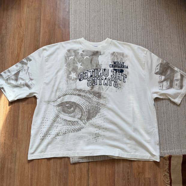 윌리차바리아 버팔로 그래픽 티셔츠