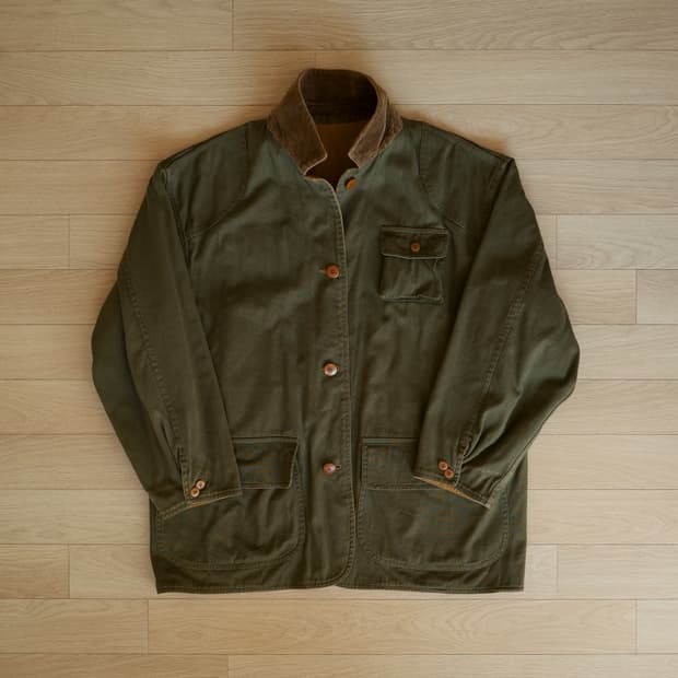 폴로 컨트리 리버서블 헌팅 자켓 (90년 10월, L)