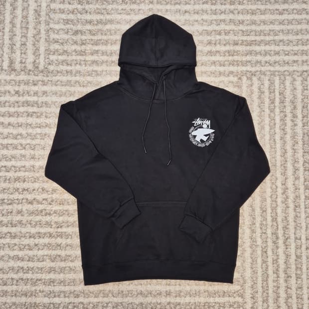 스투시 st 후드티셔츠