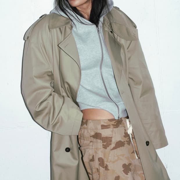 에스이오 seo 트렌치코트 1사이즈