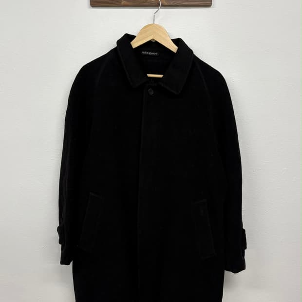 입생로랑 YSL 심볼 옴므 울 싱글 코트