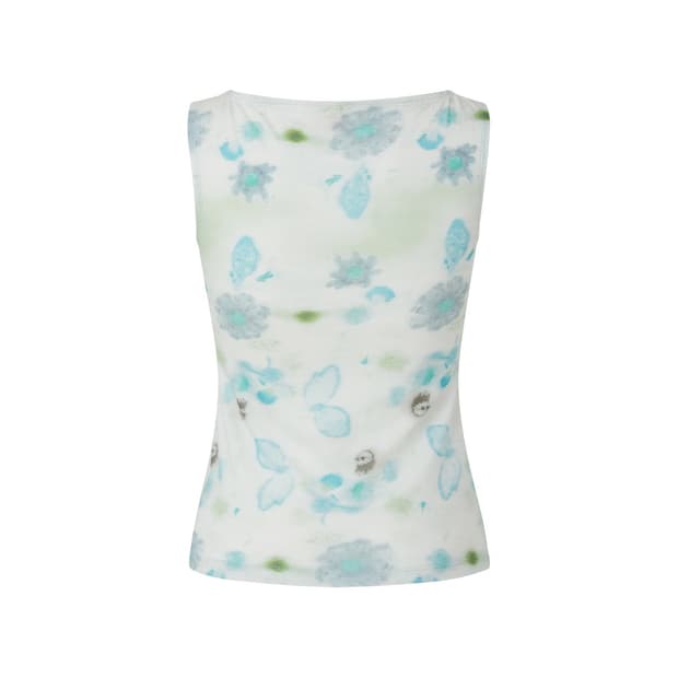 티크 MIXED BERRY ORGANIC SLEEVELESS TOP