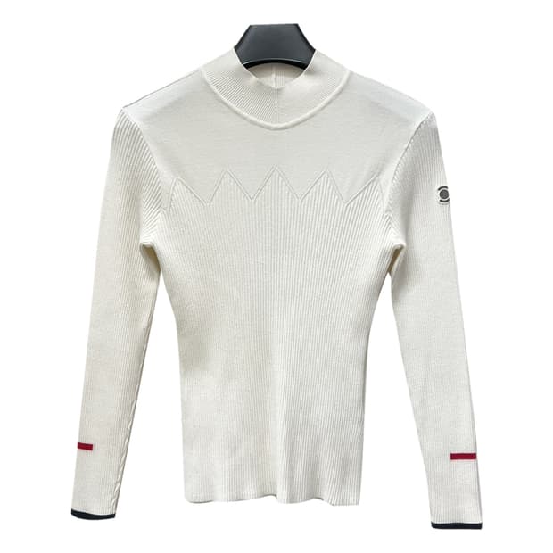 와이드앵글 우먼 조직변형 반넥 스웨터 95