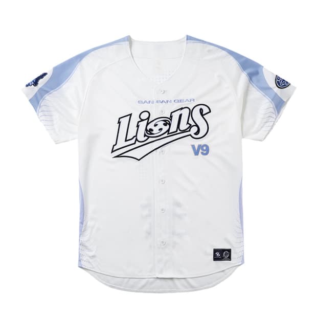 산산기어 x 삼성 라이온즈 저지 화이트