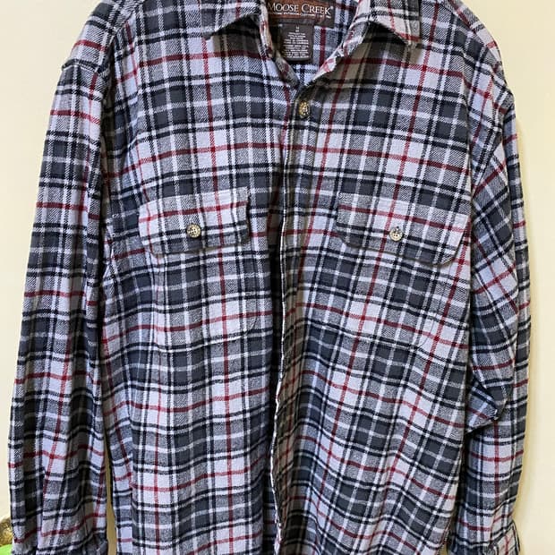 빈티지 플라넬 셔츠