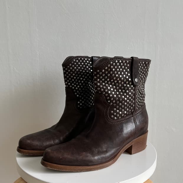 miu miu 웨스턴 앵클부츠