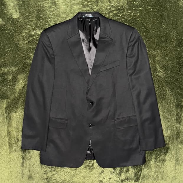 [44R] 타미힐피거 USA 클래식 핏 블레이저 자켓 블랙