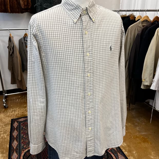 폴로 랄프 로렌 체크 셔츠