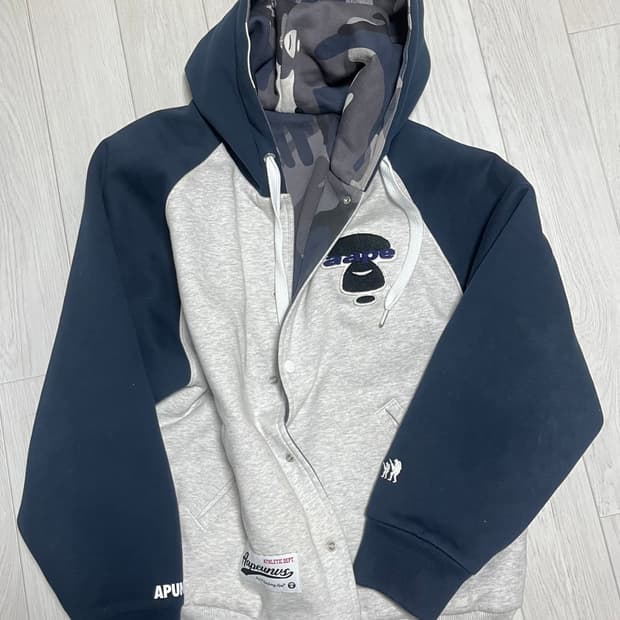 에이프 후드자켓
