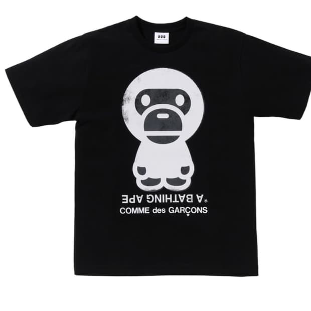 국내배송/미개봉새상품] 26SS bape 베이프 꼼데가르송 반팔 티셔츠