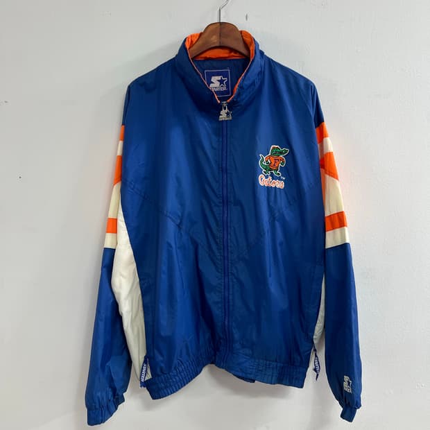 빈티지 90s 스타터 플로리다 바람막이