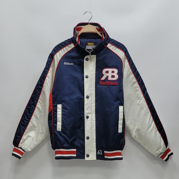 Wilson 윌슨 누빔 내피 야구 점퍼 / 남 105 네이비 
