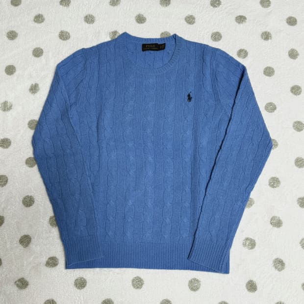 폴로 캐시미어 니트