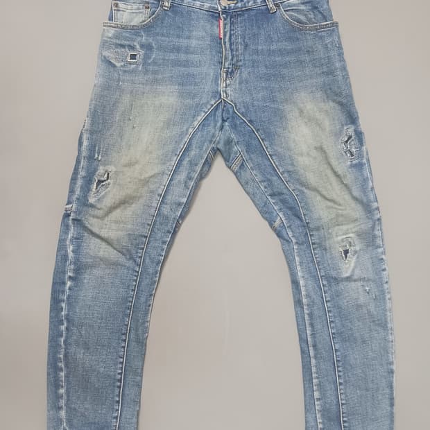 [34] 디스퀘어드2 디스덧댐 바이커진 청바지