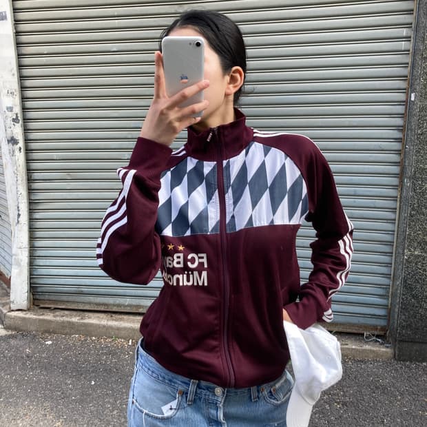 아디다스 독일 뮌헨 버건디 희귀 져지