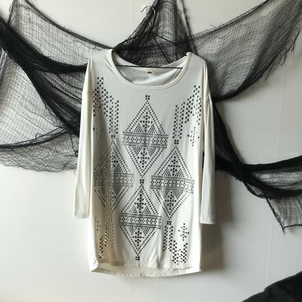 Oriental mood detailed longsleeve  