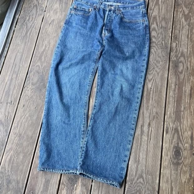 리바이스 501 청바지 데님청바지 데님팬츠 31인치
