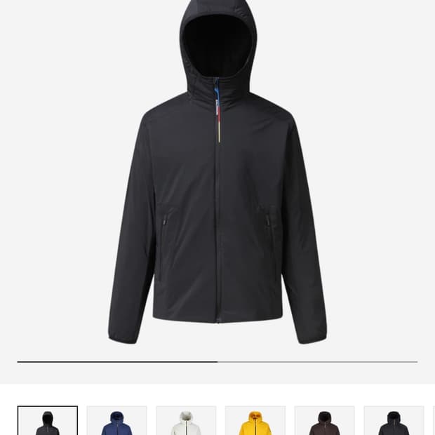 살로몬 모디세이 패딩 자켓 블랙